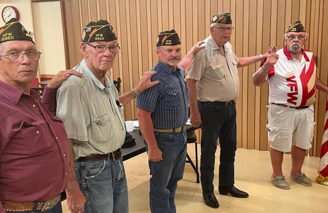 Burke VFW installs new officers