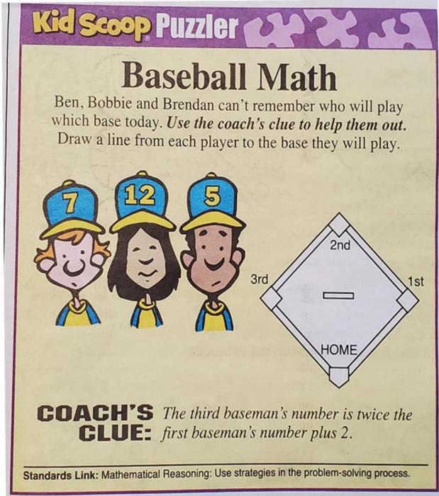 Puzzles like this one require using math skills.