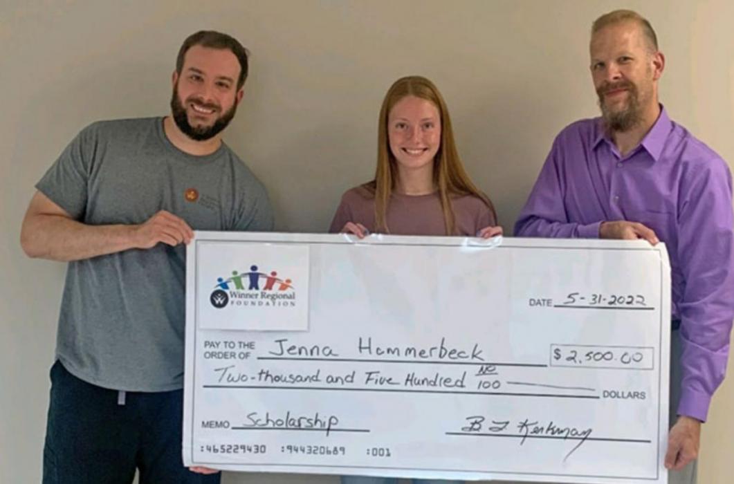Winner Regional awards two scholarships