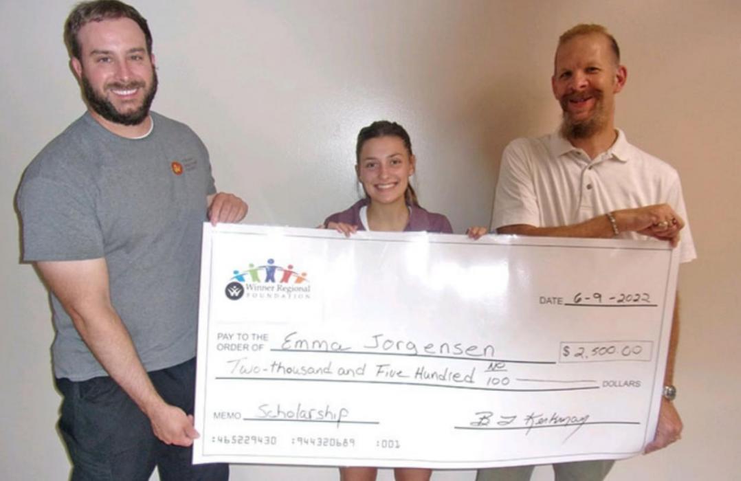 Winner Regional awards two scholarships