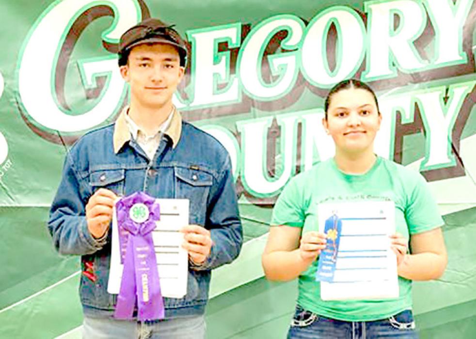 Gregory Co. 4-H Shine at Annual Special Foods Contest