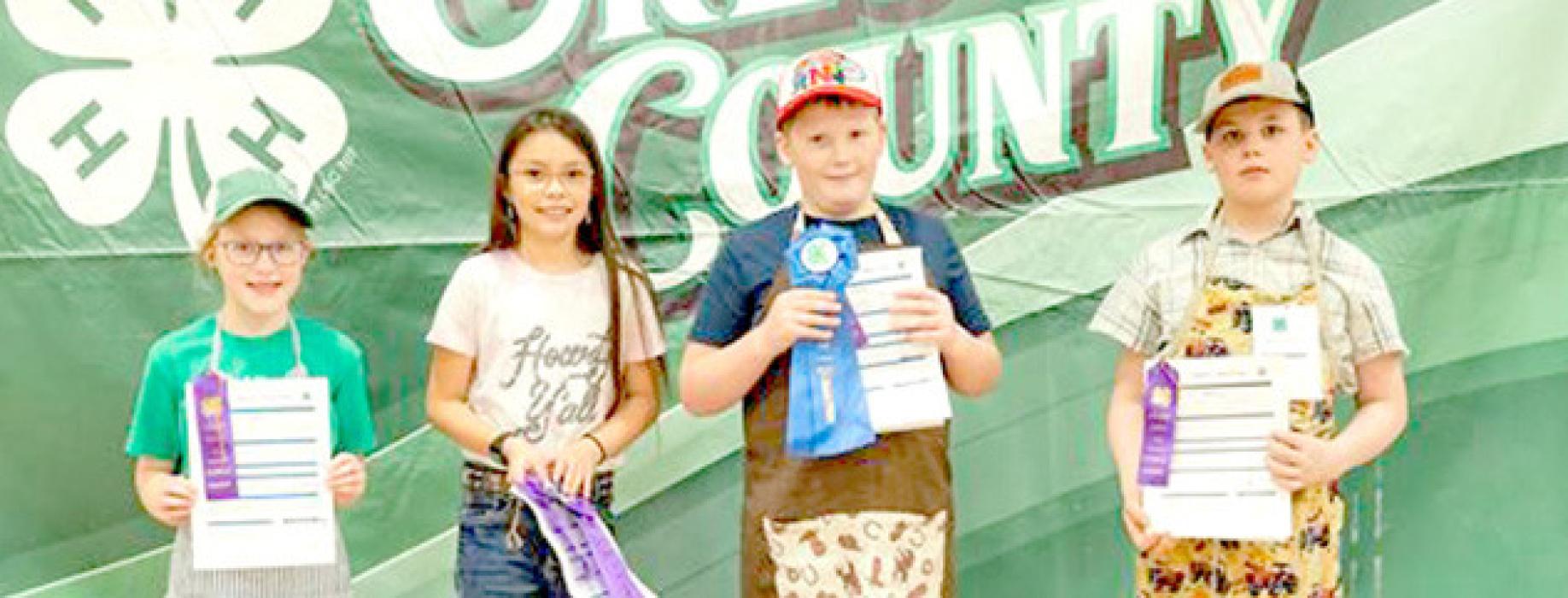 Gregory Co. 4-H Shine at Annual Special Foods Contest