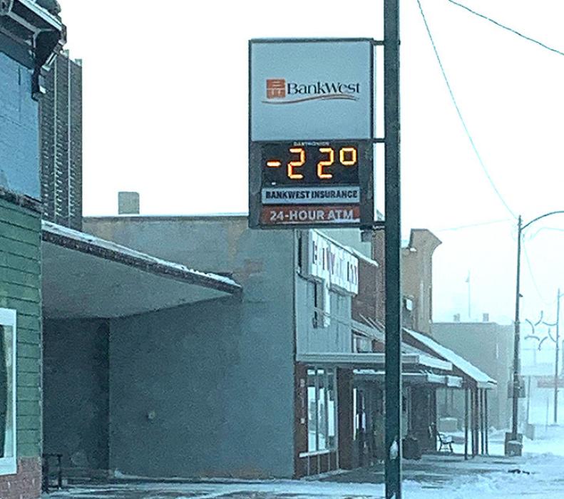 In the second blizzard to hit the area in December, temperatures and wind chills plunged to dangerous levels.