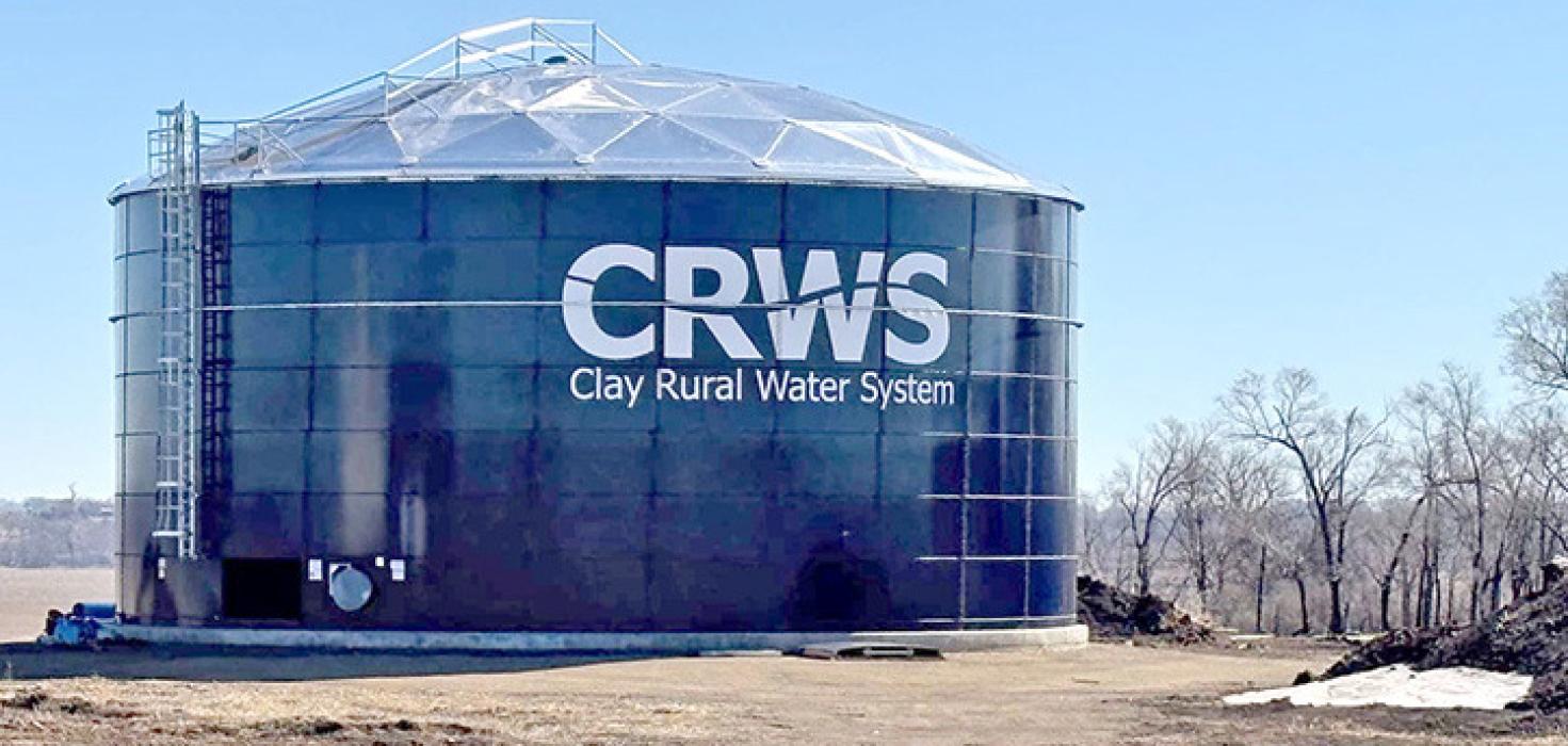 Rural South Dakota relies heavily on small water systems, but plans are underway to expand capacity through a handful of major water providers. The Clay Rural Water System, shown on March 20, 2026, operates near Wakonda, S.D. (Photos: Bart Pfankuch / South Dakota News Watch)