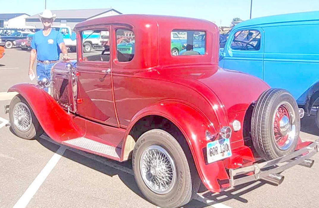 First Place of $250.00 was Stan Bicek with a 1930 Ford A-Coupe.