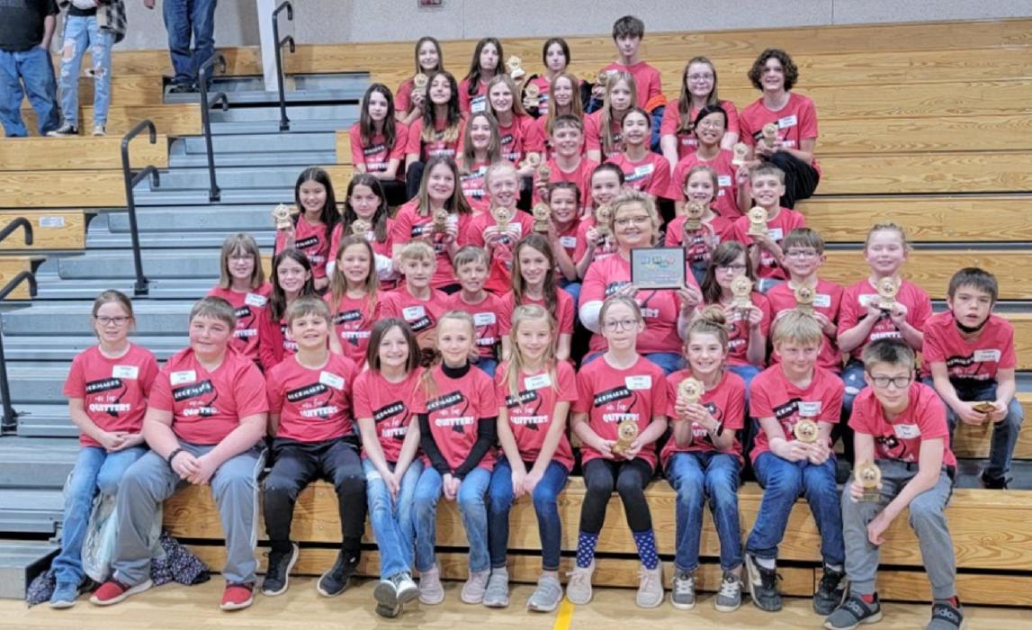 Gregory Elementary brings home the traveling trophy for Reading Olympics
