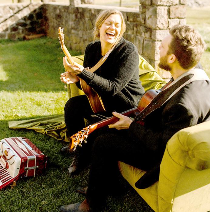 The Rough & Tumble, Mallory Graham and Scott Tyler, will perform at the Park Performance Center at 2:00 p.m. on Sunday, July 2.