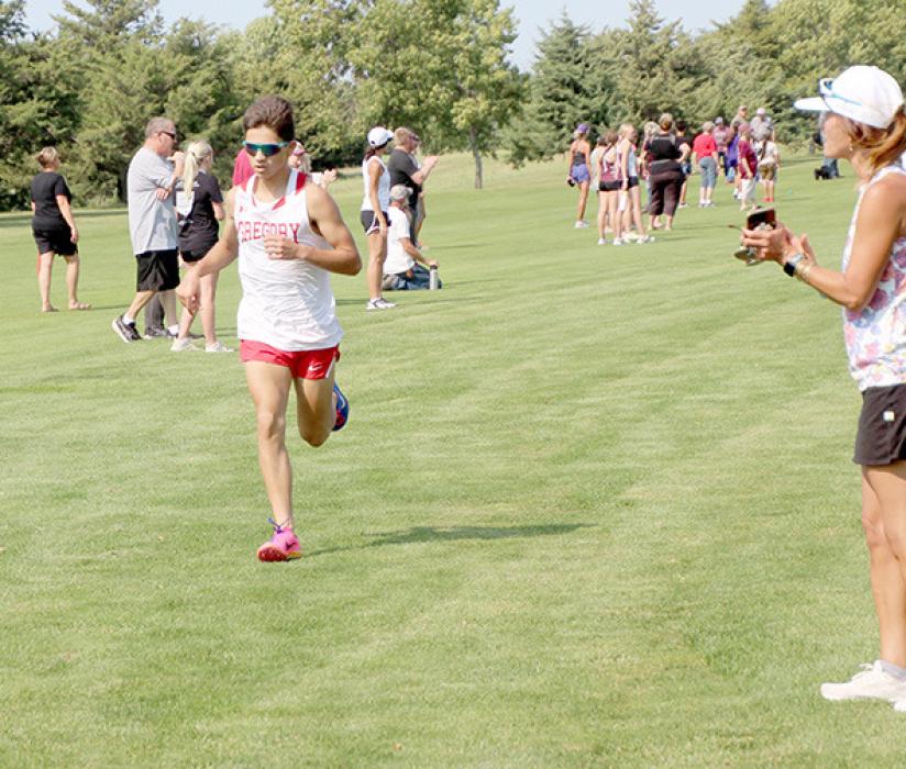 Gregory XC team has several top ten finishers at home meet