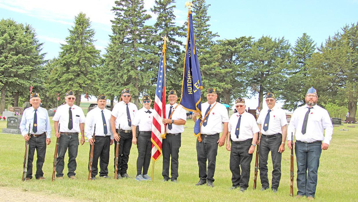 Memorial Day services were held at cemeteries across the area