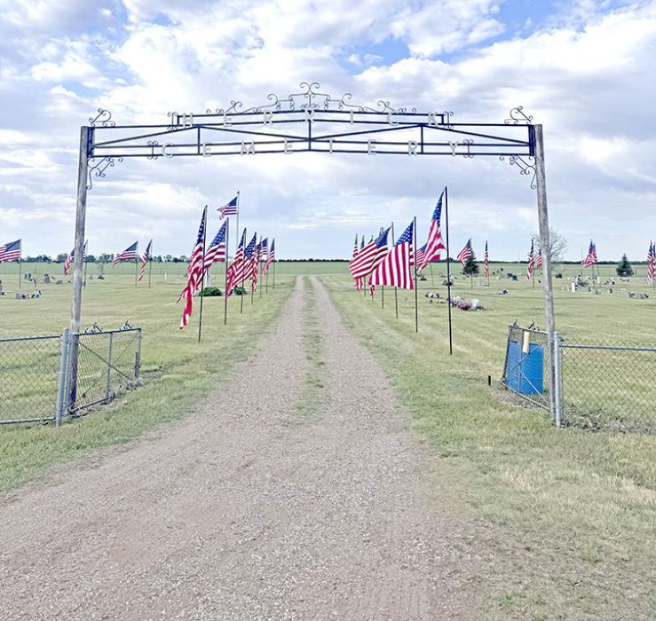 Memorial Day services were held at cemeteries across the area