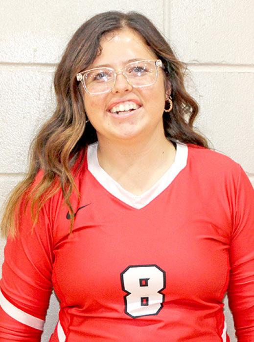 RAYLYNN DEHNING #8 Parents: Tracy &amp; Chris Dehning Year: 5’ 3” Senior Pos: DS