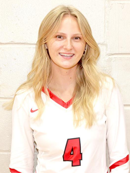 SADIE THOMPSON #4 Parents: Tammy Thompson Year: 5’ 4” Freshman Pos: OH/S