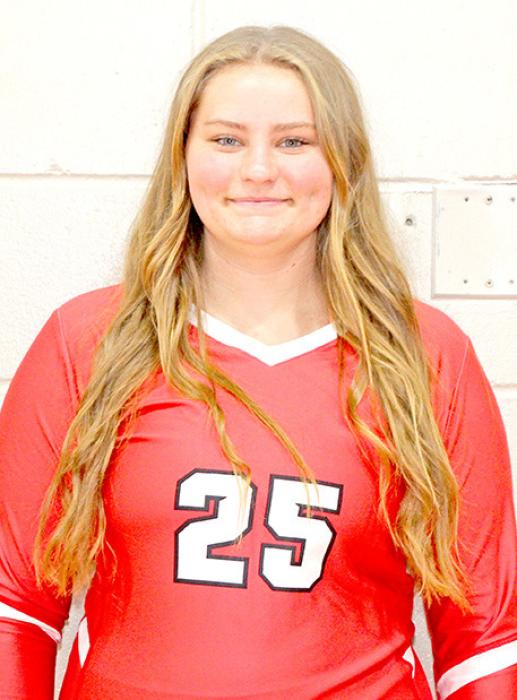 ASHLEY REINARTZ #25 Parents: Bobbi &amp; Chris Reinartz Year: 5’5” Senior Pos: RS