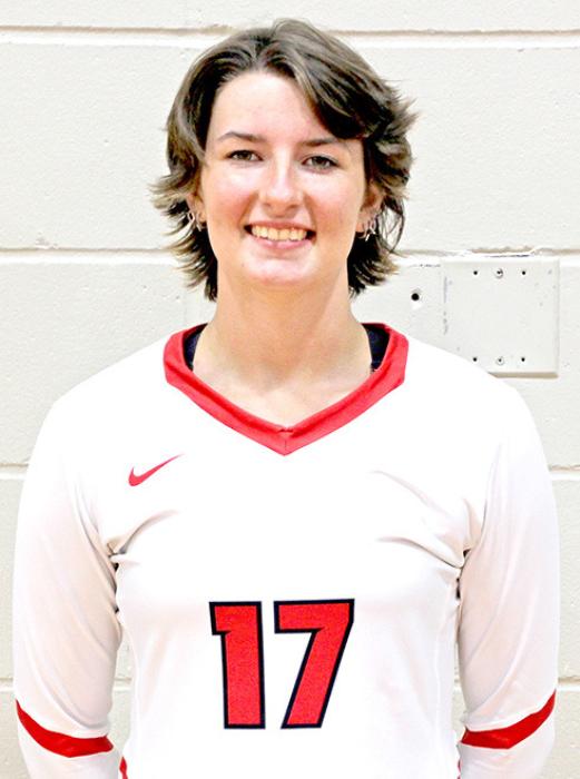SHYANNA STEFFEN #17 Parents: Kalissa &amp; Matt Steffen Year: 5’ 7” Junior Pos: OH