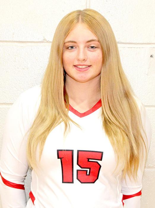 DESTINY SENGELMANN #15 Parents: Ashley &amp; Justin Sengelmann Year: 5’ 4” Sophomore Pos: L