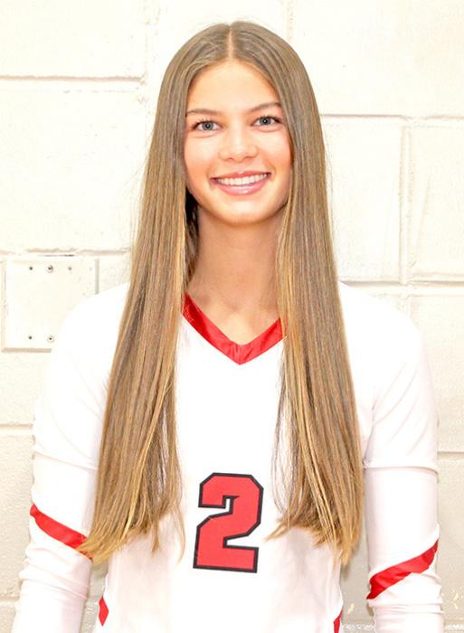 DANI VANDERWERFF #2 Parents: Chris &amp; Jamie VanDerWerff Year: 5’ 10” Freshman Pos: OH