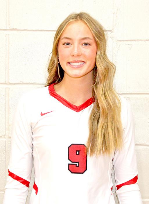 ASIA VANDERWERFF #9 Parents: Chris &amp; Jamie VanDerWerff Year: 5’ 10” Junior Pos: MH/RS