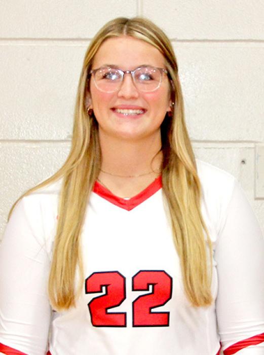 ALLISON WALKER #22 Parents: Virginia &amp; Clay Peck Allison &amp; Beau Walker Year: 5’ 8” Sophomore Pos: MH