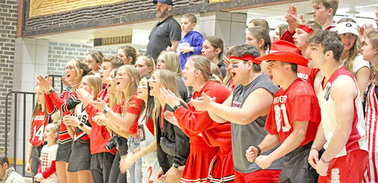 Good luck at the State “B” Basketball Tournament