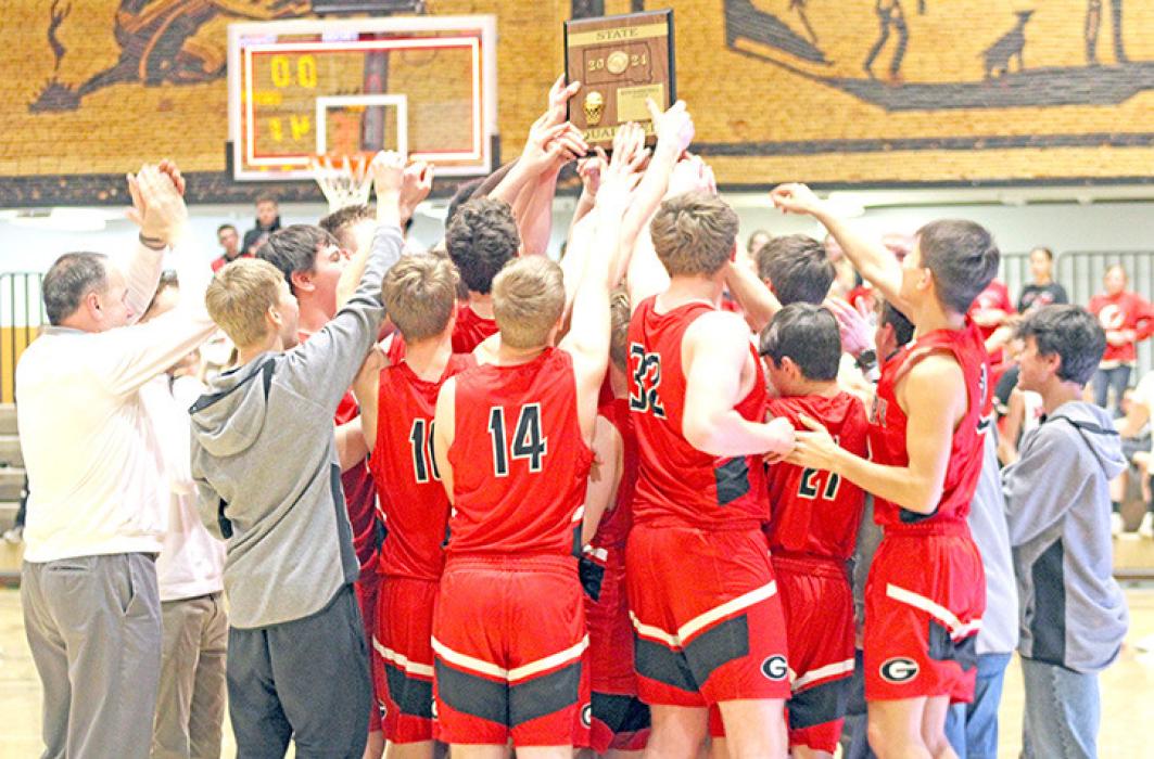 Good luck at the State “B” Basketball Tournament