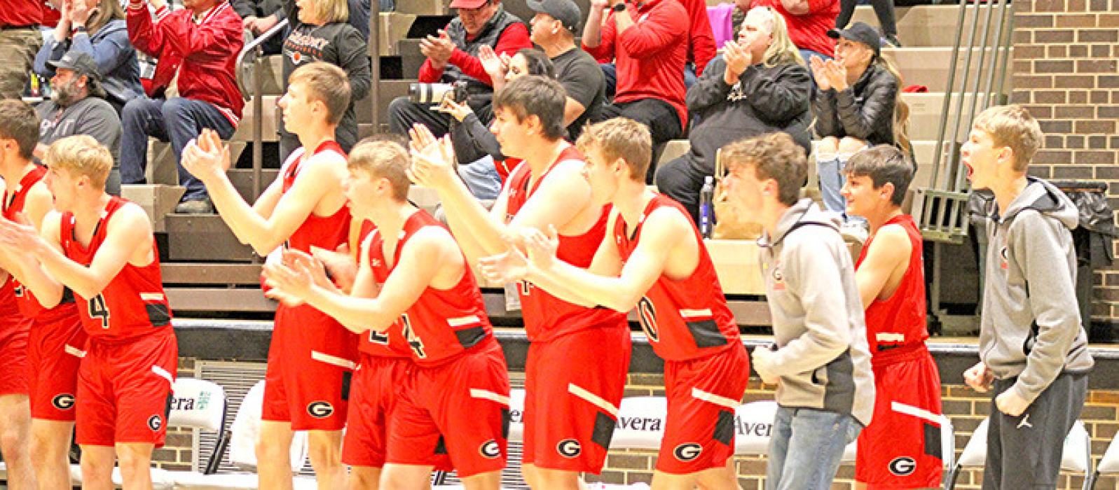Good luck at the State “B” Basketball Tournament