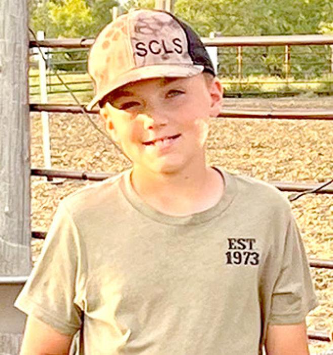 The award of most improved boy won Chet Kenzy a halter.