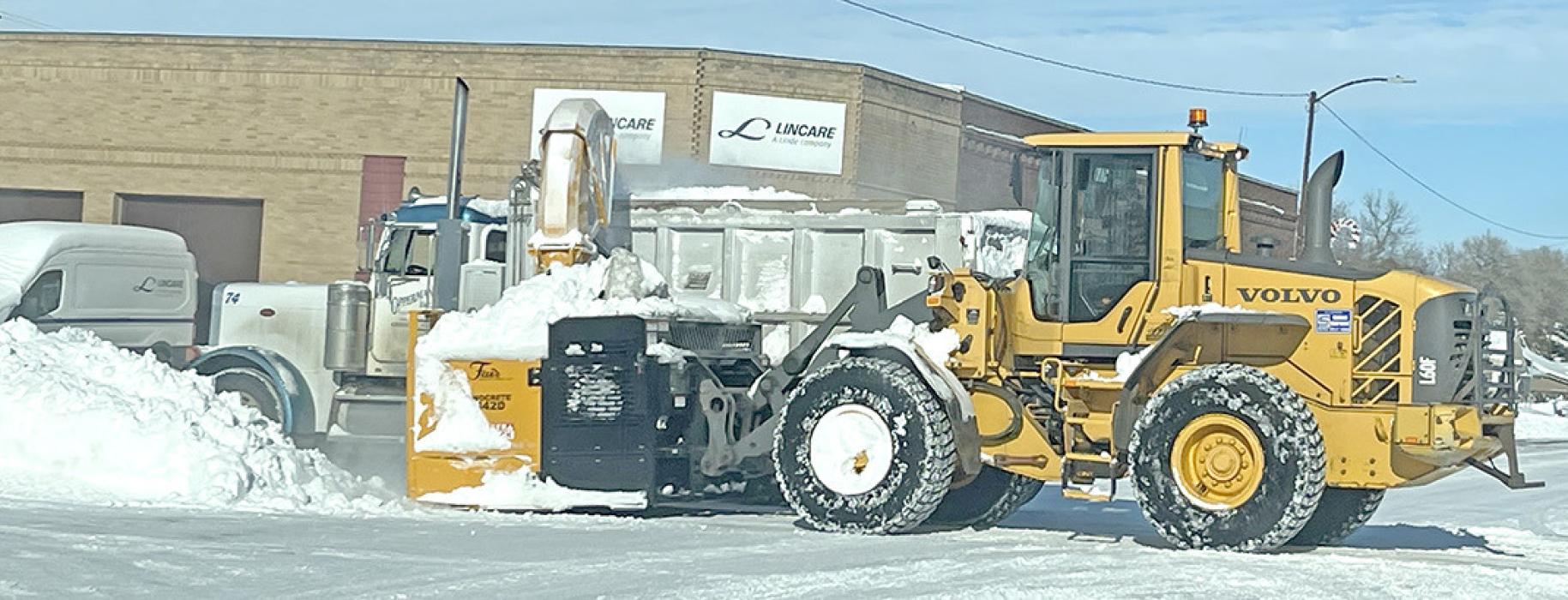 Gregory is still digging out of 44 ½ inches of snow from the last two snow storms