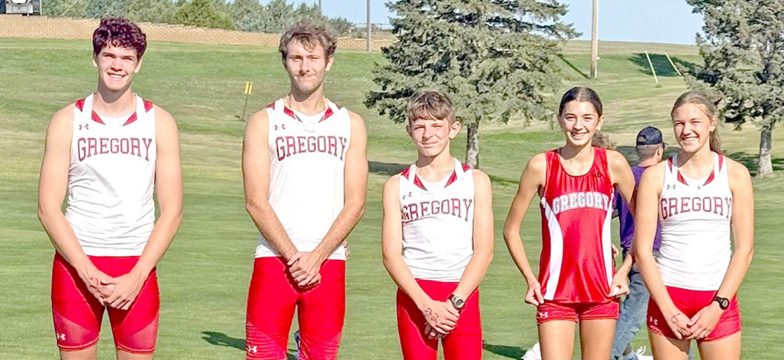 Shown left to right, the varsity team is George Timanus, Isaac Hull, Robby Ring, Avery Birkel, Abigail Engel. (Submitted photo)